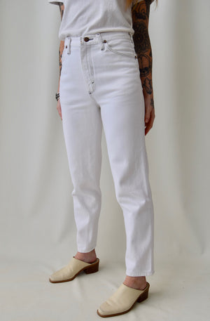 Vintage White Wrangler Jeans