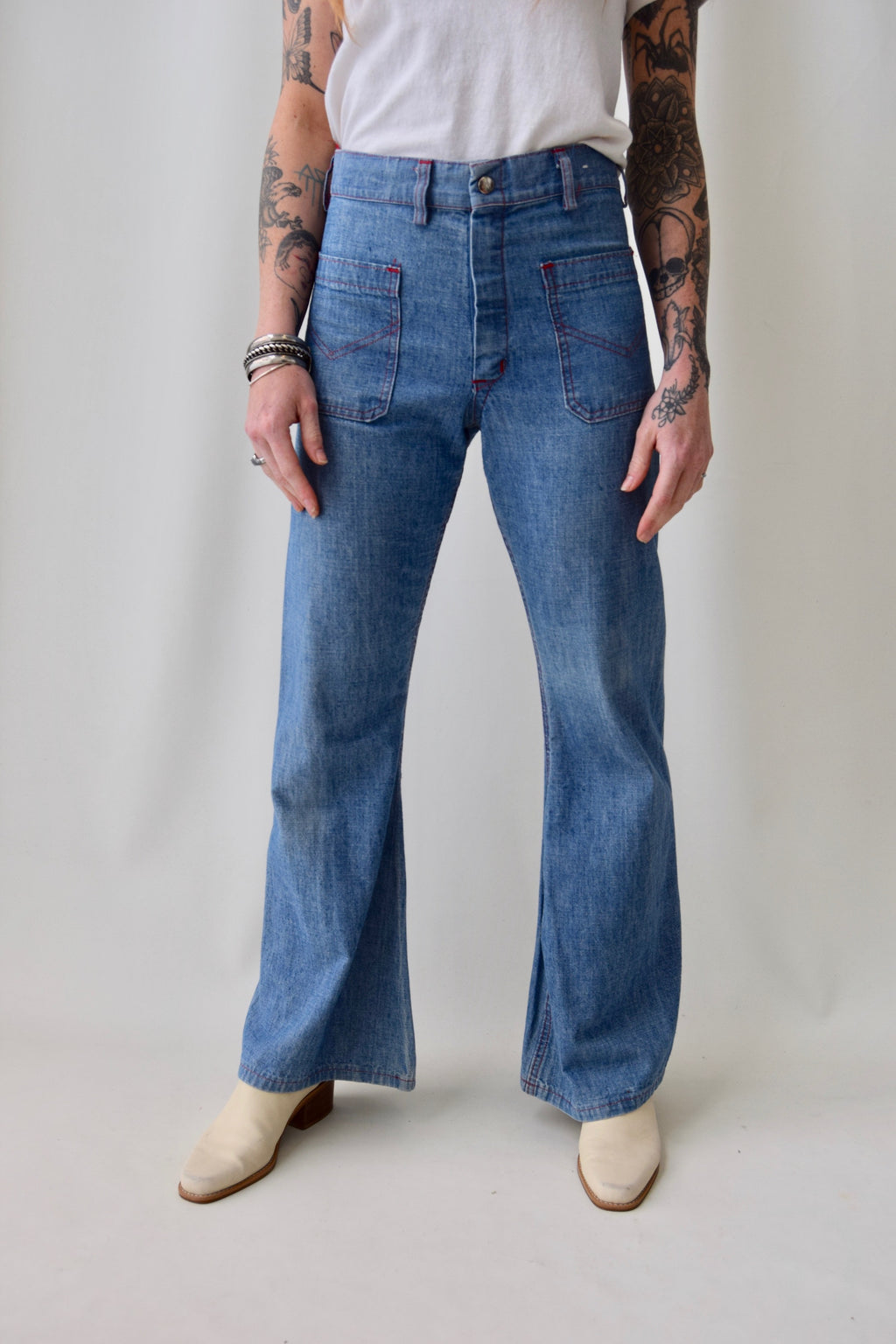 'Seafarer Dungarees' Jeans