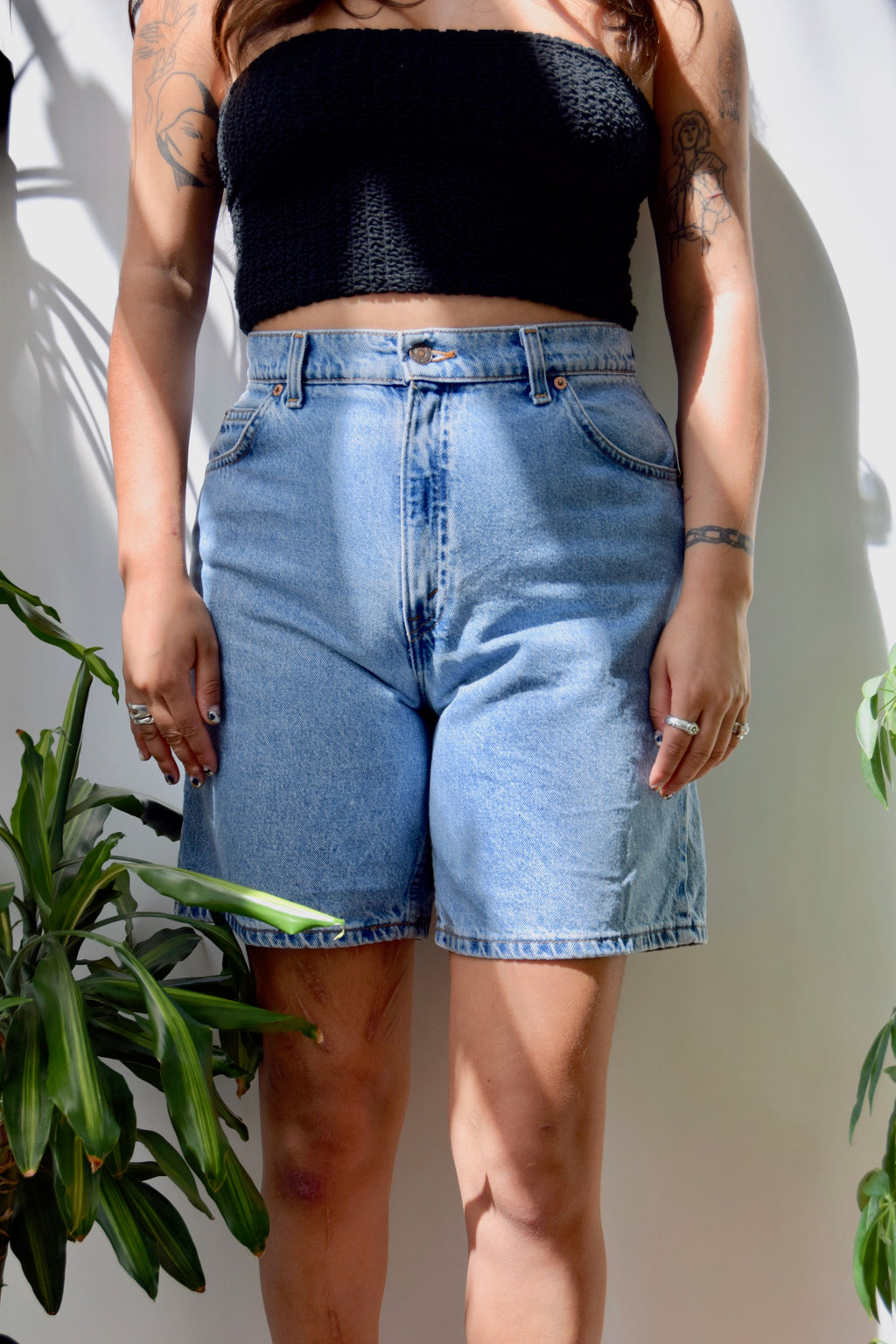 Levis Relaxed Denim Shorts