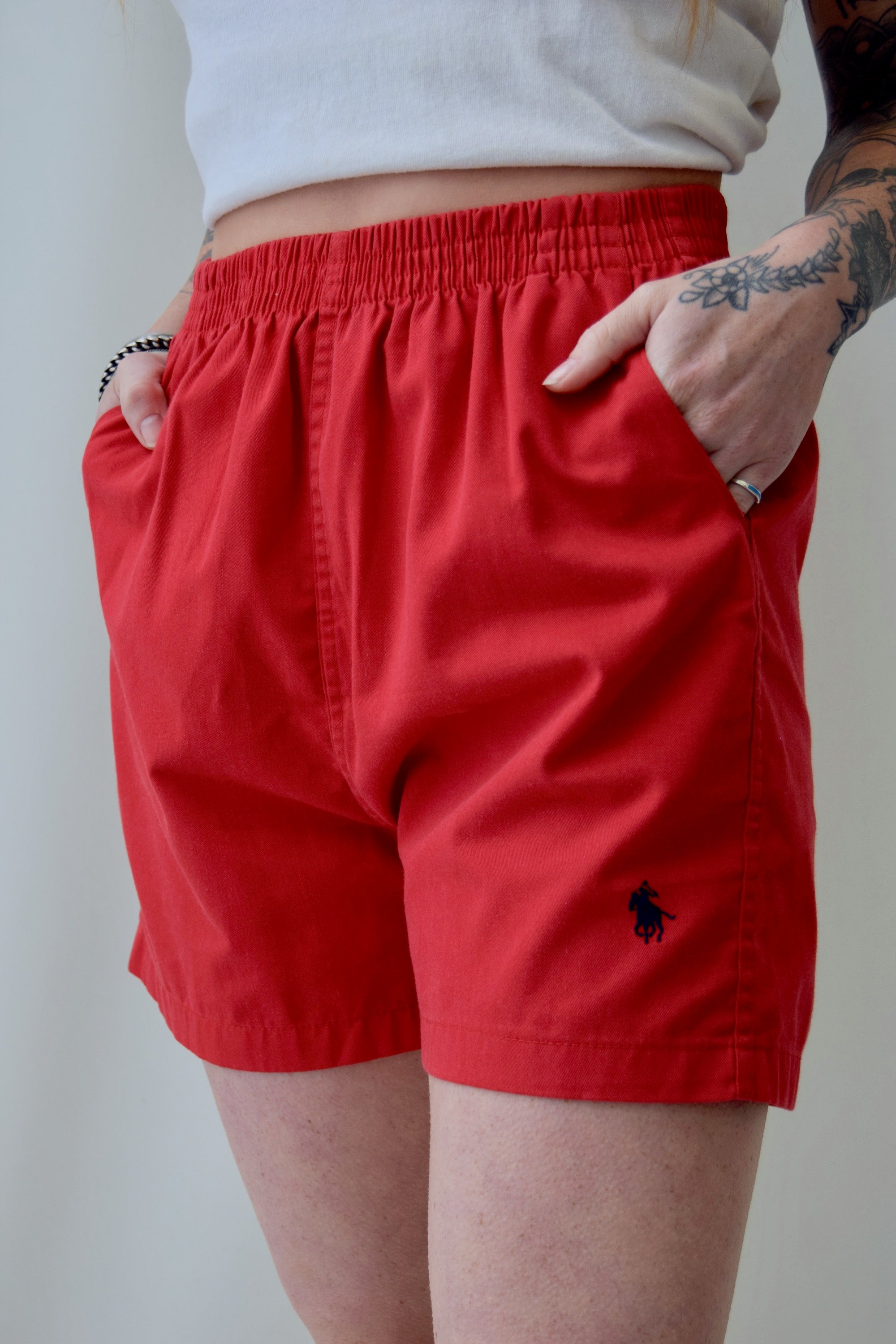 Cherry Polo Shorts