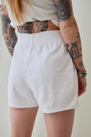 White Wrangler Shorts