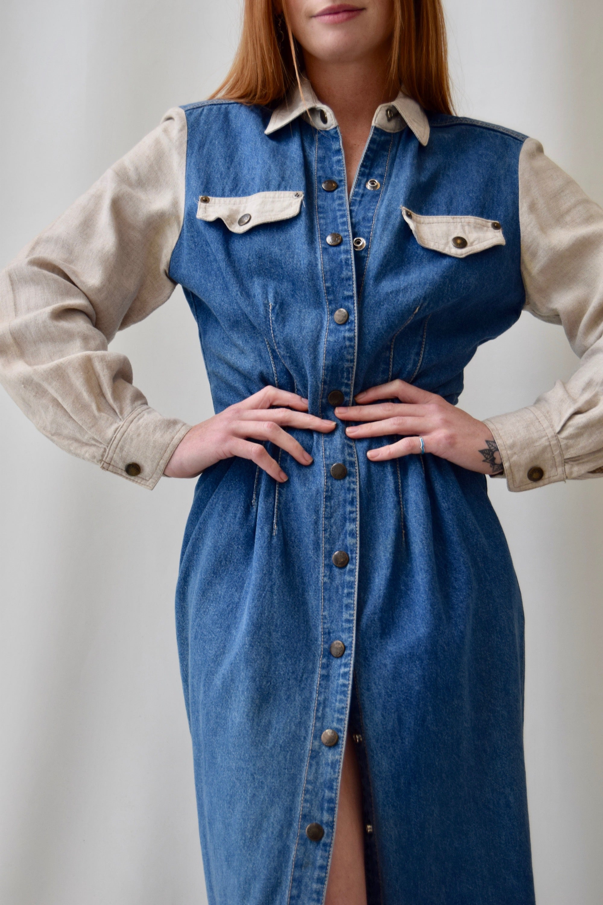 Paris Blues Denim Trench – Community Thrift and Vintage