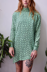 Designer Mint Shirt Dress