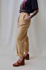 Max Mara Camel Wool Trousers