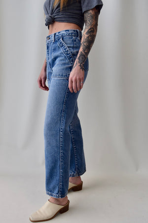 Vintage Faded Calvin Klein Blue Jeans