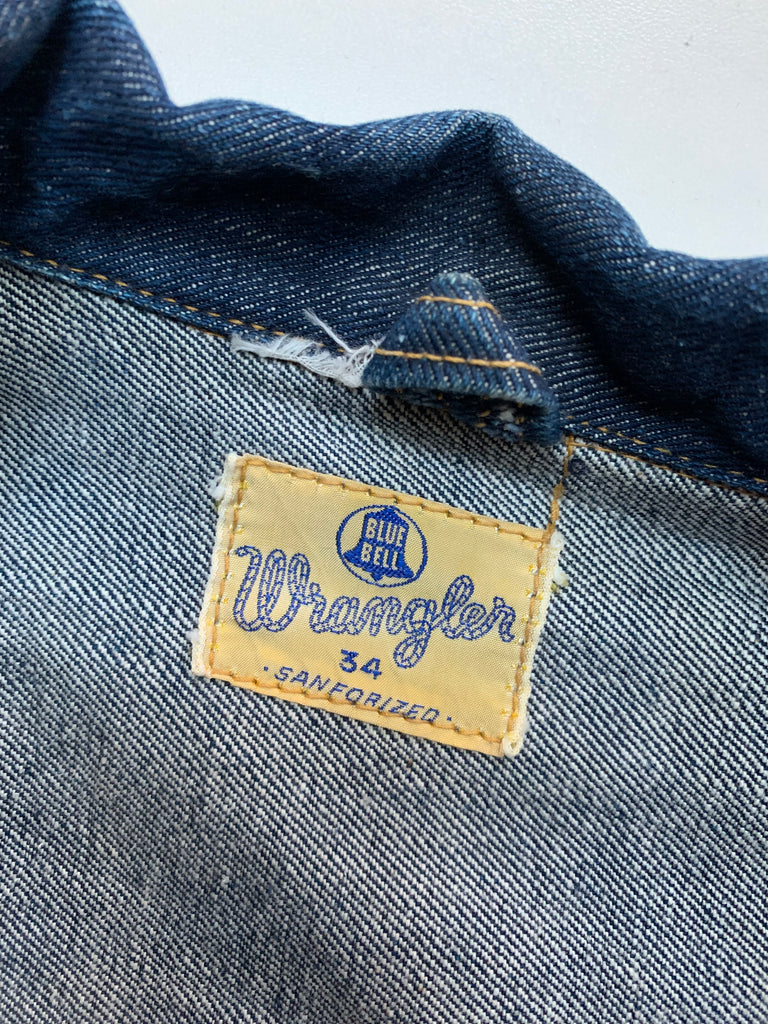 1950's Wrangler Blue Bell 11MJ Denim Jacket – Community Thrift and Vintage